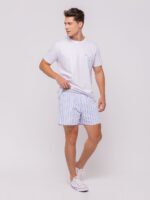Conjunto Short Listrado. - Imagem 3