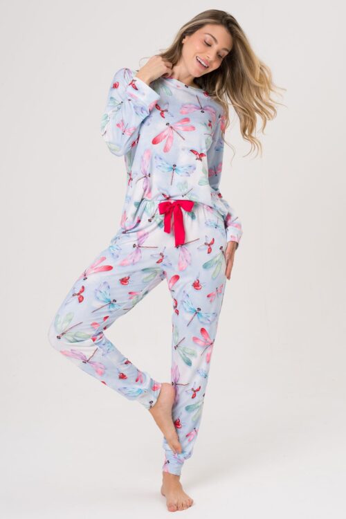 Pijama longo Libélula