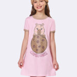 Camisola Manga Curta Capicookie com Tiara.