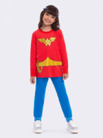 Pijama Manga longa Mulher Maravilha. - Imagem 3
