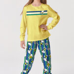 Pijama Infantil/Juvenil Unissex Snoopy Copa.