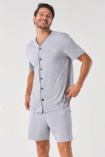 Pijama Eterno Masculino c/botões.