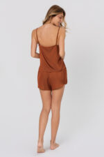 Shortdoll Acetinado - Bombay Brown. - Imagem 4