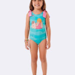 Maiô Regata Infantil UV50 Capivara.