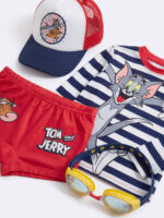 Blusa UV50 Manga Longa Infantil Tom e Jerry. - Imagem 3