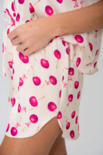 Pijama Americano - Cereja Print. - Imagem 4