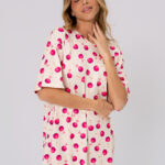 Camisola Skin Light - Cereja Print.