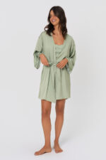 Robe Curto Acetinado. - Imagem 5