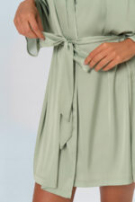 Robe Curto Acetinado. - Imagem 2