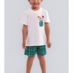 Pijama Infantil/ Juvenil Clássicos de Natal.