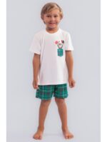 Pijama Infantil/ Juvenil Clássicos de Natal.